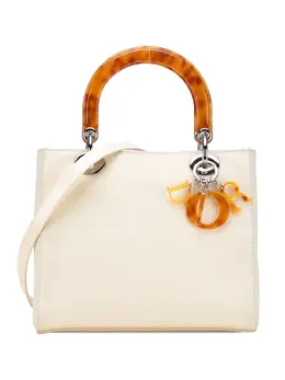 Christian Dior 1998 Medium Canvas Lady Dior satchel 31642417