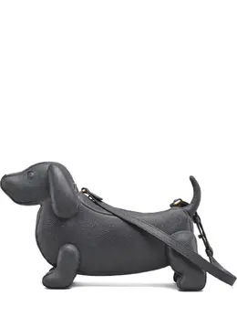Thom Browne Hector pebble-grain leather shoulder bag 31001162