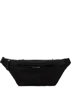 Сумка на пояс с застежкой-молнией Trussardi, черный 31584120 | черный