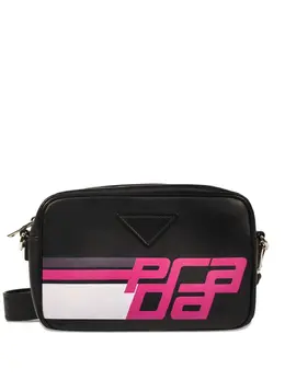 Prada 2010s Racing Logo Camera Bag - 31356034