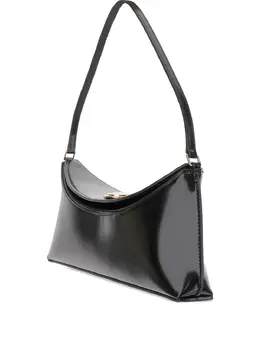 Jacquemus Crossbody Shoulder Bag Black Leather 31638442
