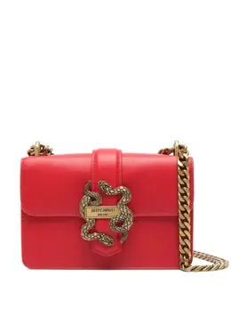 Just Cavalli Snake-Buckle Shoulder Bag 31442690
