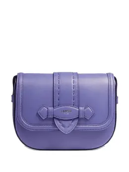 Lancel Sienna Crossbody Bag 31525795 Purple Leather