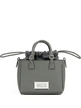 Maison Margiela 5AC Horizontal Leather Tote Bag Grey - Article: 29999657