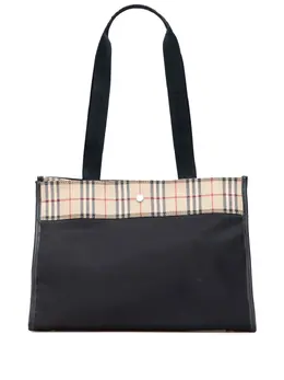 Burberry 2000-2017 House Check Nylon Tote Bag, Article 31648093