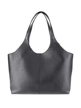 Aesther Ekme large Cabas Supple calfskin tote bag, black - 31471668