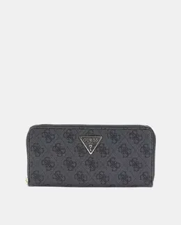 Большая сумка с молнией и ручкой Guess, темно-серый a55366254 | gris oscuro