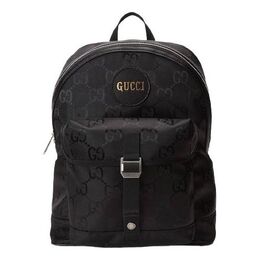 Рюкзак Men's Gucci Off The Grid OTG Environmental Friendly Series Logo Leather Logo Nylon schoolbag Backpack Black 644992-h9hon-1000, черный