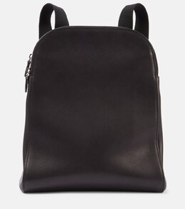 Кожаный рюкзак The Row, Black Ans p01048844 | black ans
