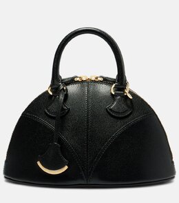 Маленькая кожаная сумка-тоут Marquise Bvlgari, черный p01080186 | black
