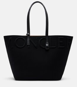 Очень миниатюрная вязаная сумка-шоппер Moncler, черный p01093685 | black
