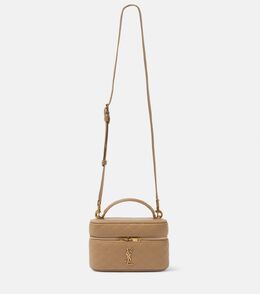 Сумка-косметичка Gaby из стёганой кожи Saint Laurent, Dark Toffee p01002247 | dark toffee