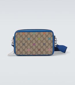 GG Canvas кожаная наплечная сумка Gucci, Old Be Eb Mu/Met B/M p01051044 | old be eb mu/met b/m
