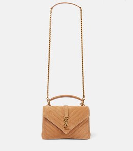Кожаная средняя наплечная сумка Collège Medium Saint Laurent, Cinnamon p01065372 | cinnamon