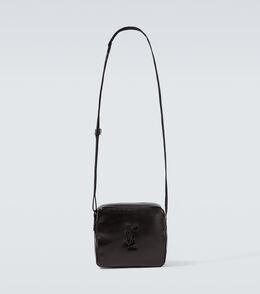 Кожаная сумка для фотоаппарата Niki Saint Laurent, черный p01011760 | black