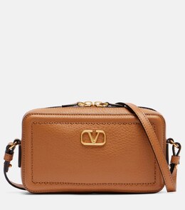 Alltime миниатюрная кожаная сумка через плечо Valentino Garavani, Almond Beige p01056329 | almond beige