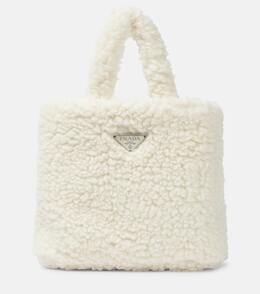 Маленькая сумка-тоут с мишкой Prada, Naturale p00696078 | naturale