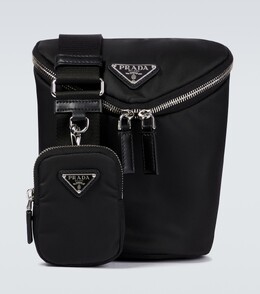Нейлоновая сумка через плечо Prada, черный p00632781 | nero