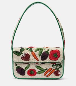 Томми Маленькая сумка через плечо с бусинами Staud, Crudite p01042562 | crudite