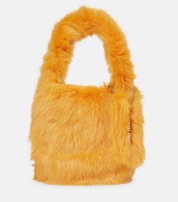 Сумка через плечо из овчины Miu Miu, Topazio p00594461 | topazio