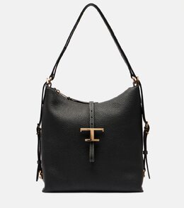 T Timeless кожаная сумка через плечо Tod's, черный p01064216 | black