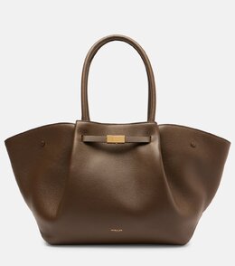 Нью-Йорк кожаная сумка-тоут DeMellier, Deep Olive p01058834 | deep olive