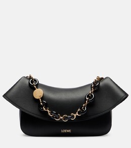 Ola Medium кожаная сумка через плечо Loewe, черный p01065705 | black