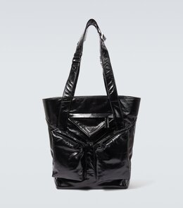 Кожаная сумка-тоут Prada, черный p00897396 | nero