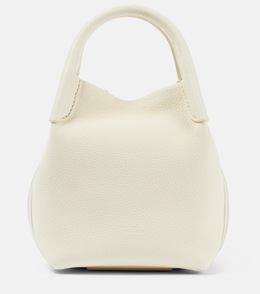 Сумка-тоут Bale Micro из микро-кожи Loro Piana, Whisper White p00883109 | whisper white