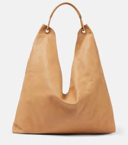 Кожаная сумка-тоут Bindle The Row, кремовый p00884478 | cream