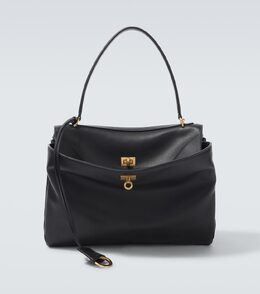Средняя кожаная сумка Rodeo Balenciaga, черный p01008052 | black