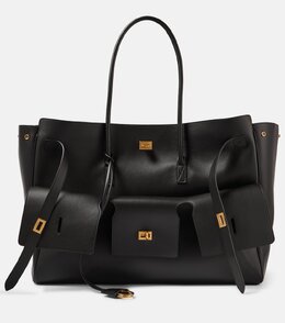 Сумка-тоут Bel Air XL из кожи Balenciaga, черный p00973288 | black