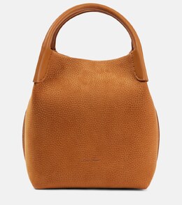 Сумка-шоппер Bale Small из кожи Loro Piana, Bon Ton Brown-BN TN p00997230 | bon ton brown-bn tn