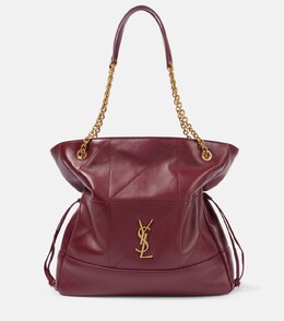 Сумка-шоппер Jamie из кожи Saint Laurent, Rouge Merlot p01040409 | rouge merlot