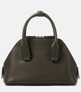 Мини-сумка-тоут Devon из кожи The Row, Koala Grey Pld p00947501 | koala grey pld