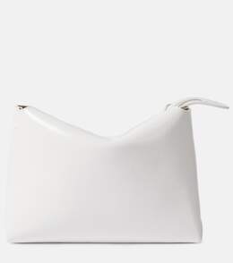 Сумка через плечо Lina из лаковой кожи Khaite, Optic White p00948723 | optic white