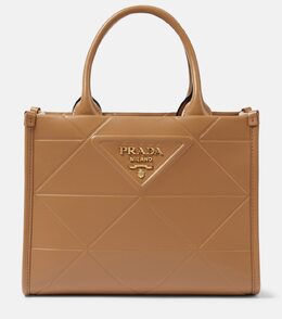 Symbole Mini кожаная сумка-тоут Prada, Caramel X p00881926 | caramel x