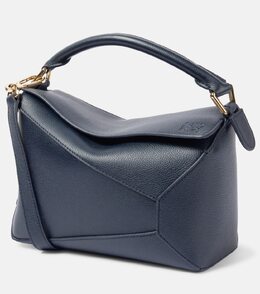 Пазл Эдж маленькая кожаная сумка через плечо Loewe, Deep Navy p01000896 | deep navy