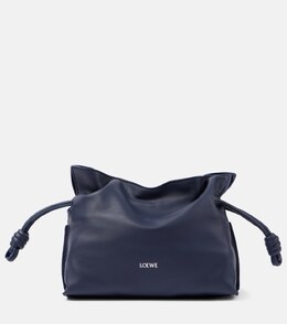 Фламенко миниатюрный кожаный клатч Loewe, Abyss Blue p00947824 | abyss blue