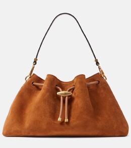 Cinch M замшевая сумка-ведро Jimmy Choo, Tan/ Gold p00919471 | tan/ gold