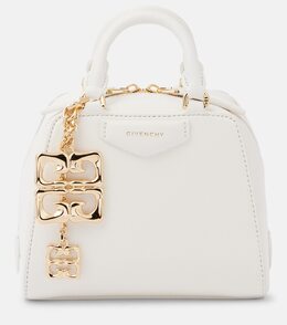 Сумка-тоут Antigona Cube Nano из кожи Givenchy, слоновая кость p01014994 | ivory