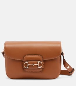 Средняя кожаная сумка через плечо Horsebit 1955 Gucci, Sundial p01054641 | sundial