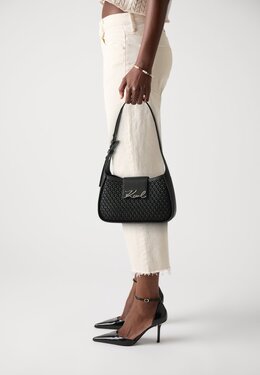 Сумка SIGNATURE Karl Lagerfeld, черный k4851h1pe-q11 | black