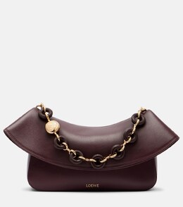 Ola Medium кожаная сумка через плечо Loewe, Dark Burgundy p01065706 | dark burgundy