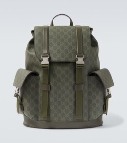 GG Canvas Большой рюкзак Gucci, Dk.V.O.V.O/D.V.O/D.V p01078855 | dk.v.o.v.o/d.v.o/d.v