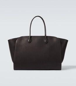 Сумка-тоут Marlo из кожи The Row, Black Ans p01011270 | black ans