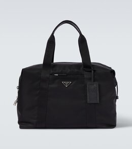 Дорожная сумка с отделкой из Re-Nylon кожи Prada, черный p01075948 | black
