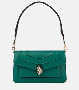 Сумка через плечо Serpenti Forever East-West Bvlgari, Emerald Green p01062304 | emerald green