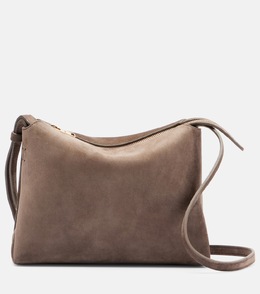 Сумка кросс-боди из замши Lina Khaite, Cedar p01052952 | cedar