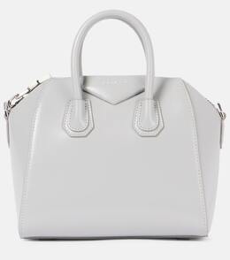 Мини-сумка-тоут Antigona из кожи Givenchy, Light Grey p01050291 | light grey